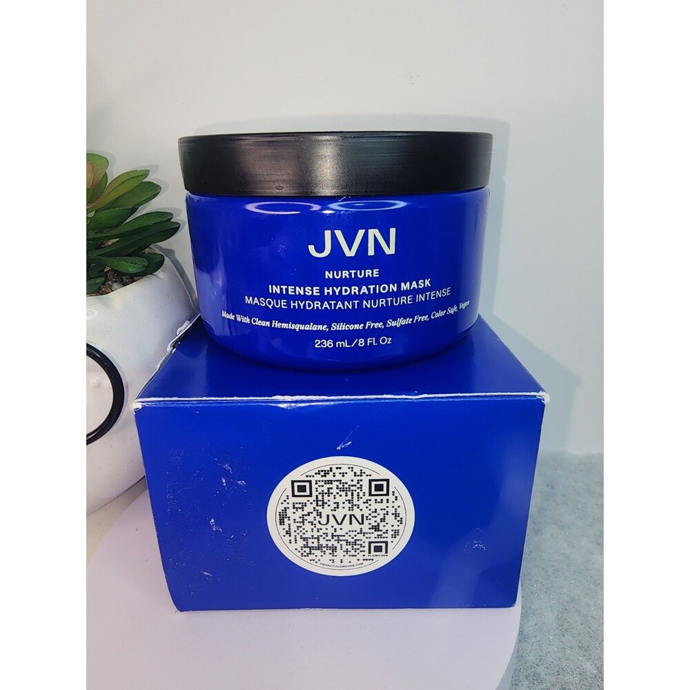 JVN Nurture Intense Hydration Hair Mask 8OZ 236ML Full Size NEW IN BOX - Picture 3 of 3